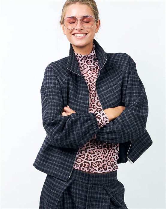 Mae LL Jakke - Dark Blue